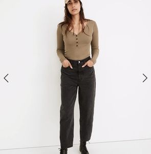 Madewell Balloon jeans Noll wash, 27, NWT